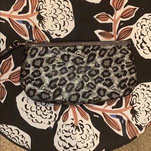 Leopard Print Coach Clutch